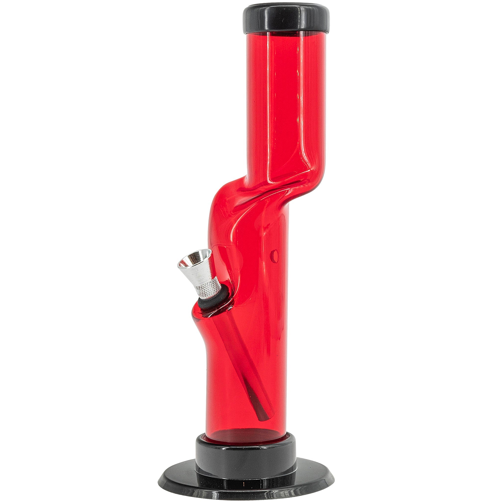 Acrylic Kink Neck Bong 9-12" Acrylic Kink Neck Bong - Multiple Colors