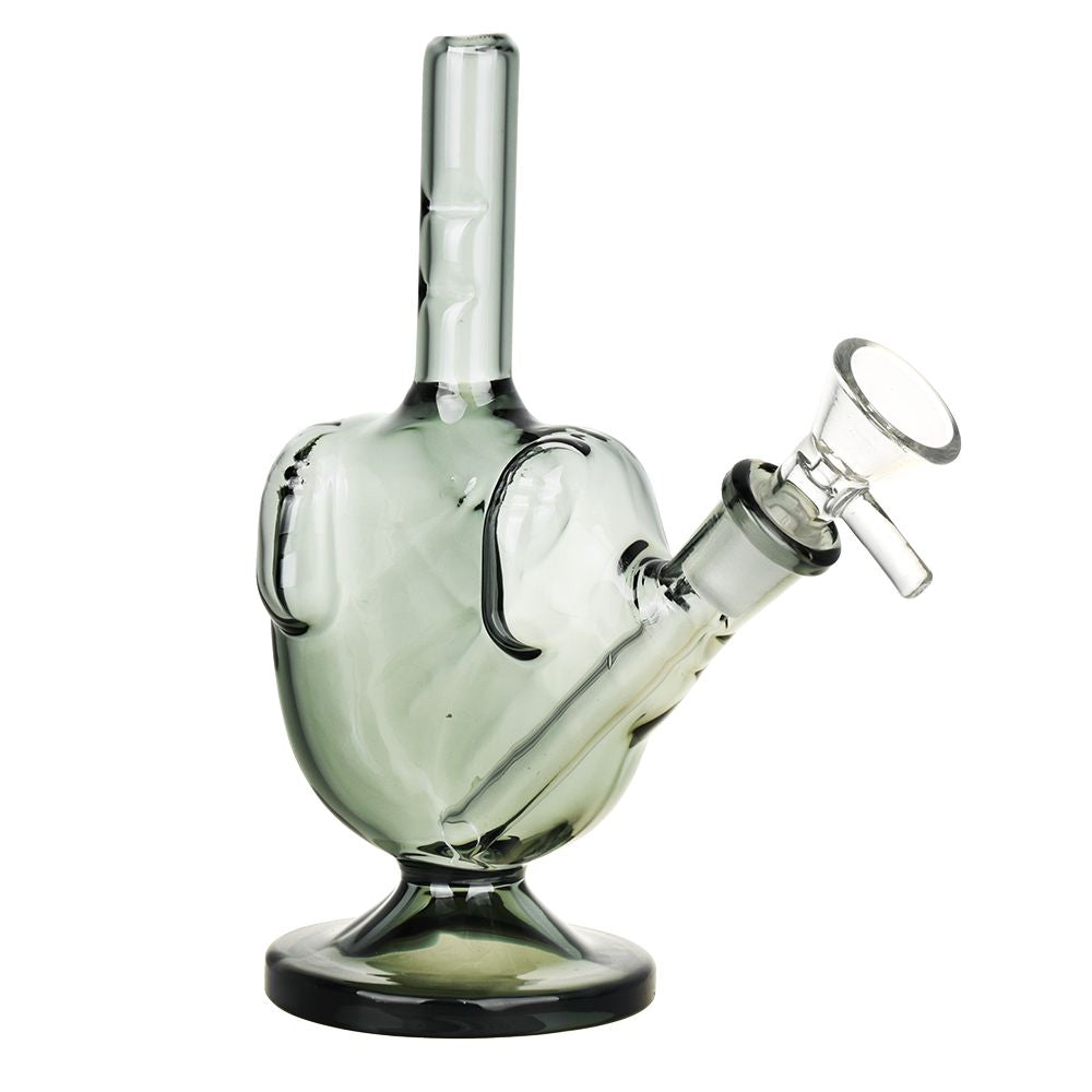 I Salute You Glass Water Pipe - 6.5" / Colors Vary