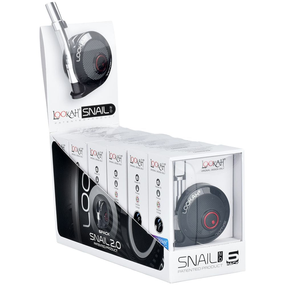 Lookah Snail 2.0 Variable Voltage 510 Vape Battery | 6pcs