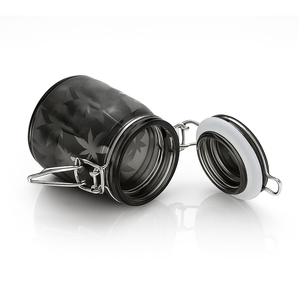 AIRTIGHT GLASS DAD'S STASH STORAGE JAR