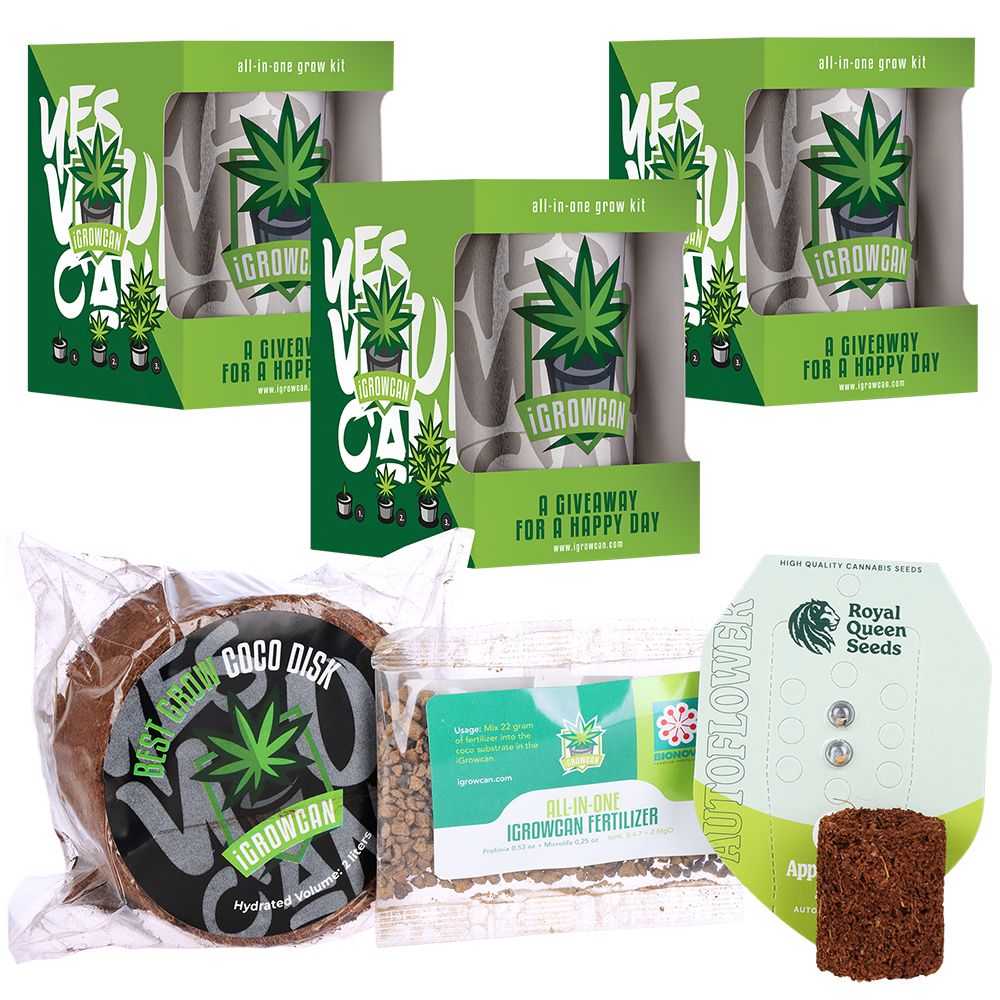 Royal Queen Seeds iGrowCan All-In-One Hemp Grow Kit