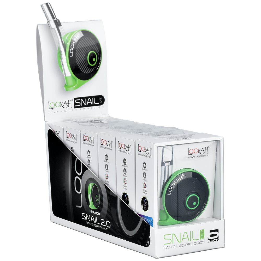 Lookah Snail 2.0 Variable Voltage 510 Vape Battery | 6pcs