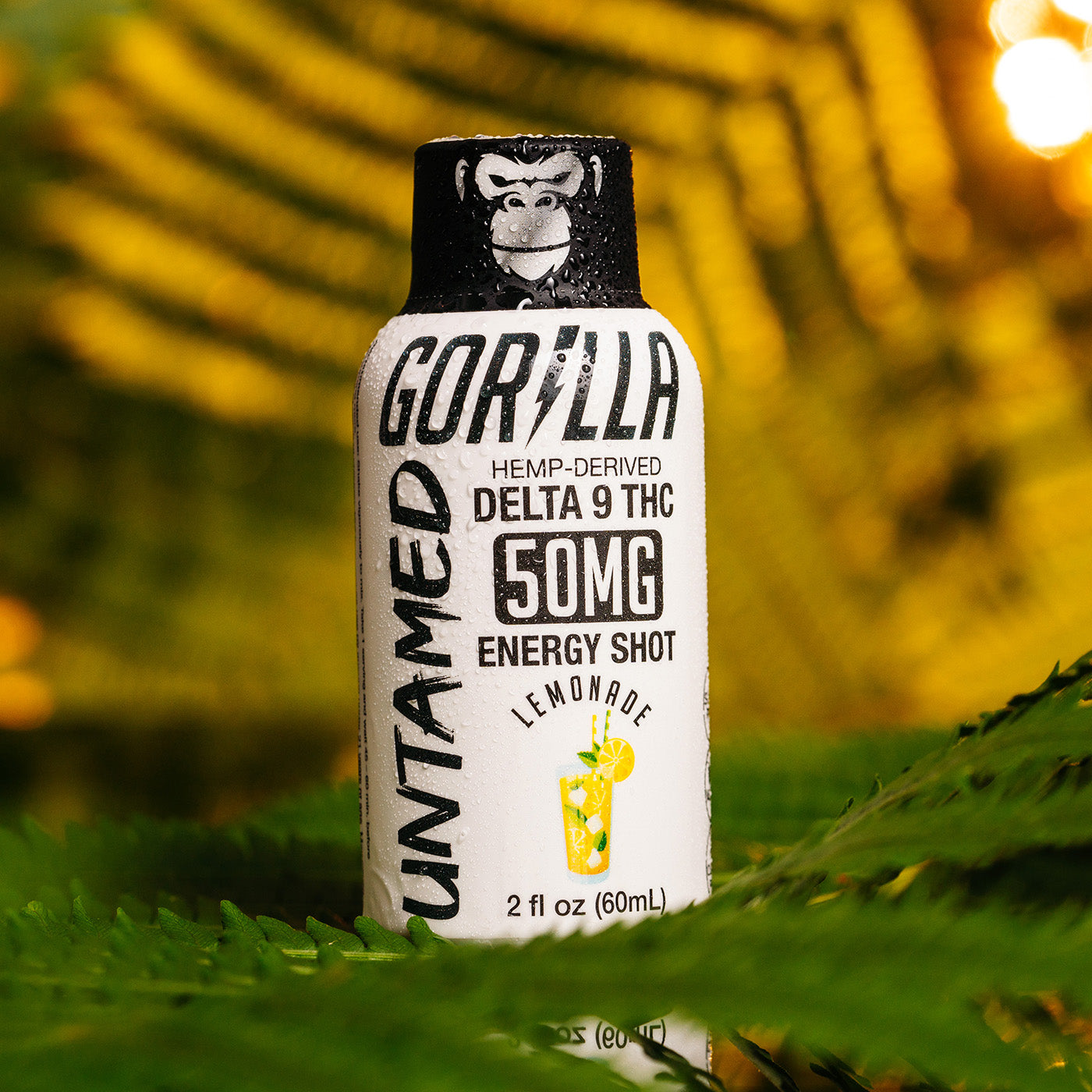 THC Energy Drink Shots - UNTAMED 50MG