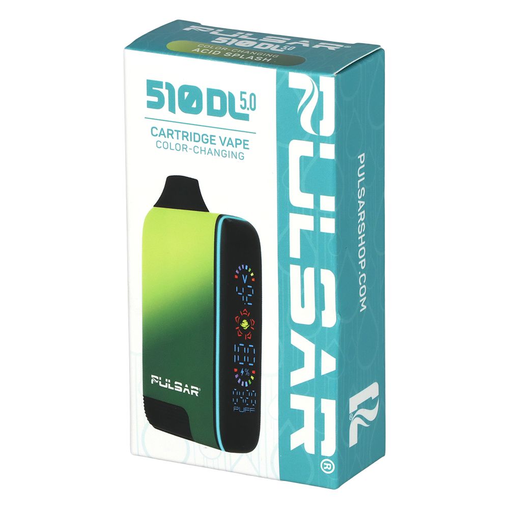 Pulsar 510 DL 5.0 Precision Voltage Control LCD Screen Vape Bar | Ther It's A Dream Smoke Shop Pulsar 510 DL 5.0 Precision Voltage Control LCD Screen Vape Bar | Ther It's A Dream Smoke Shop