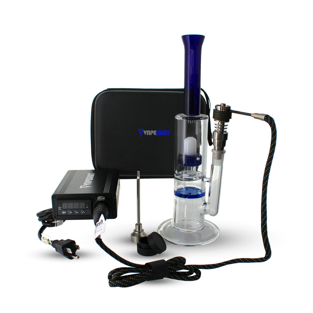 VapeBrat Titanium Enail - Micro E-Nail, Titanium Nail, 20mm Barrel Coil