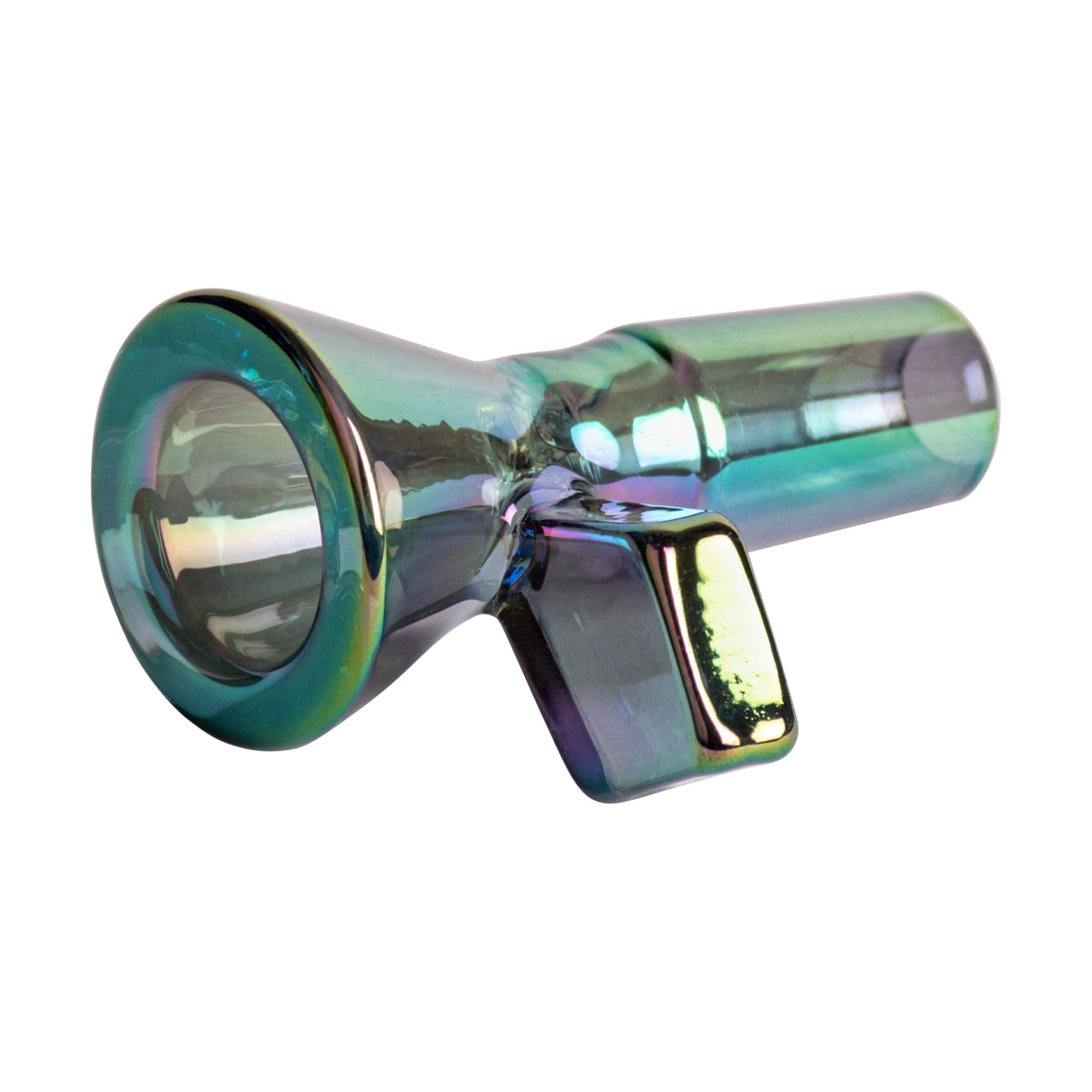 Red Eye Glass 14mm Metallic Terminator Bowl