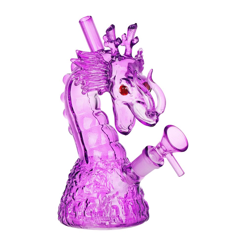 SeshGear Rising Dragon Glass Water Pipe | 6.75" | 14mm F