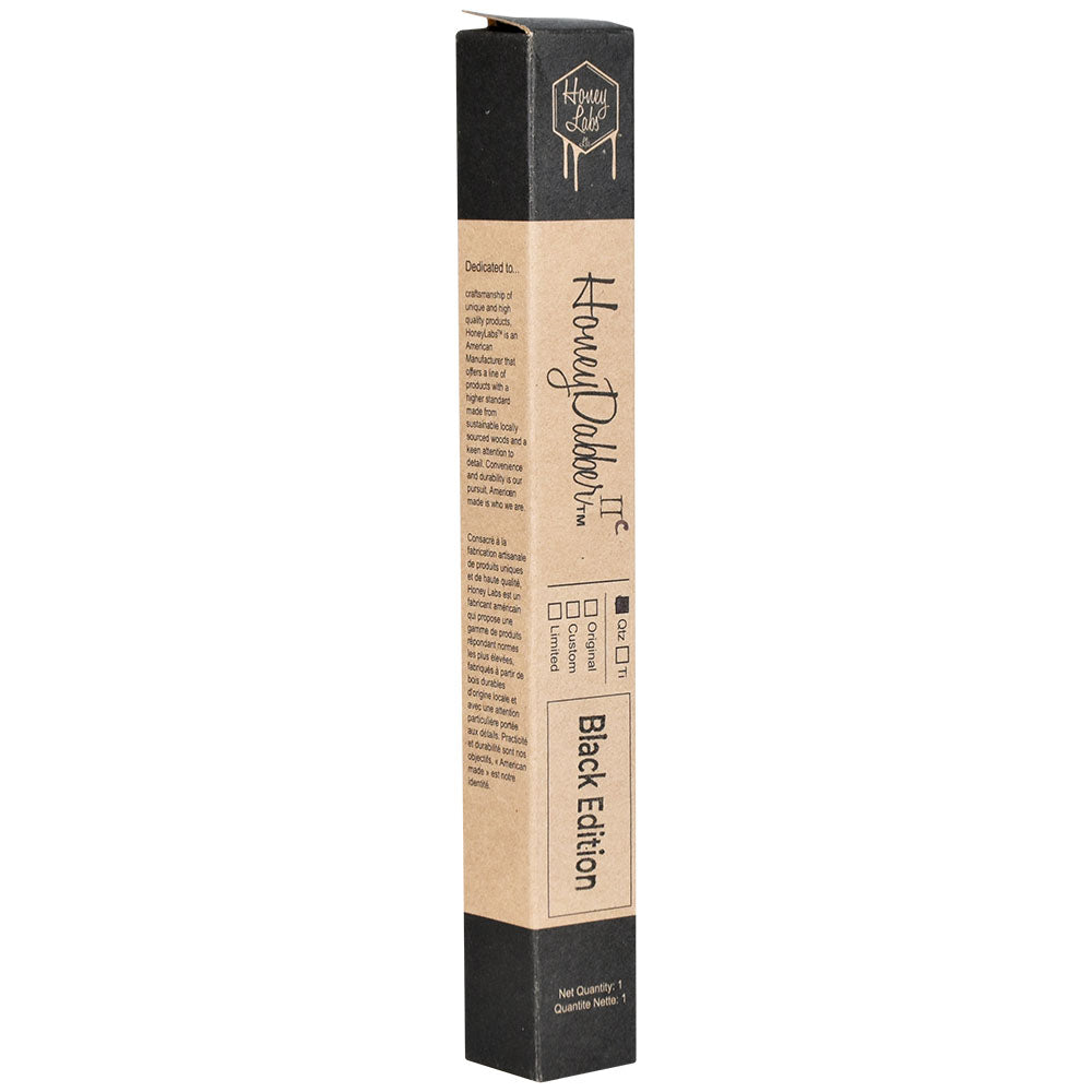 Honey Labs HoneyDabber™ II Compact Black Walnut Vapor Straw | 4.25"