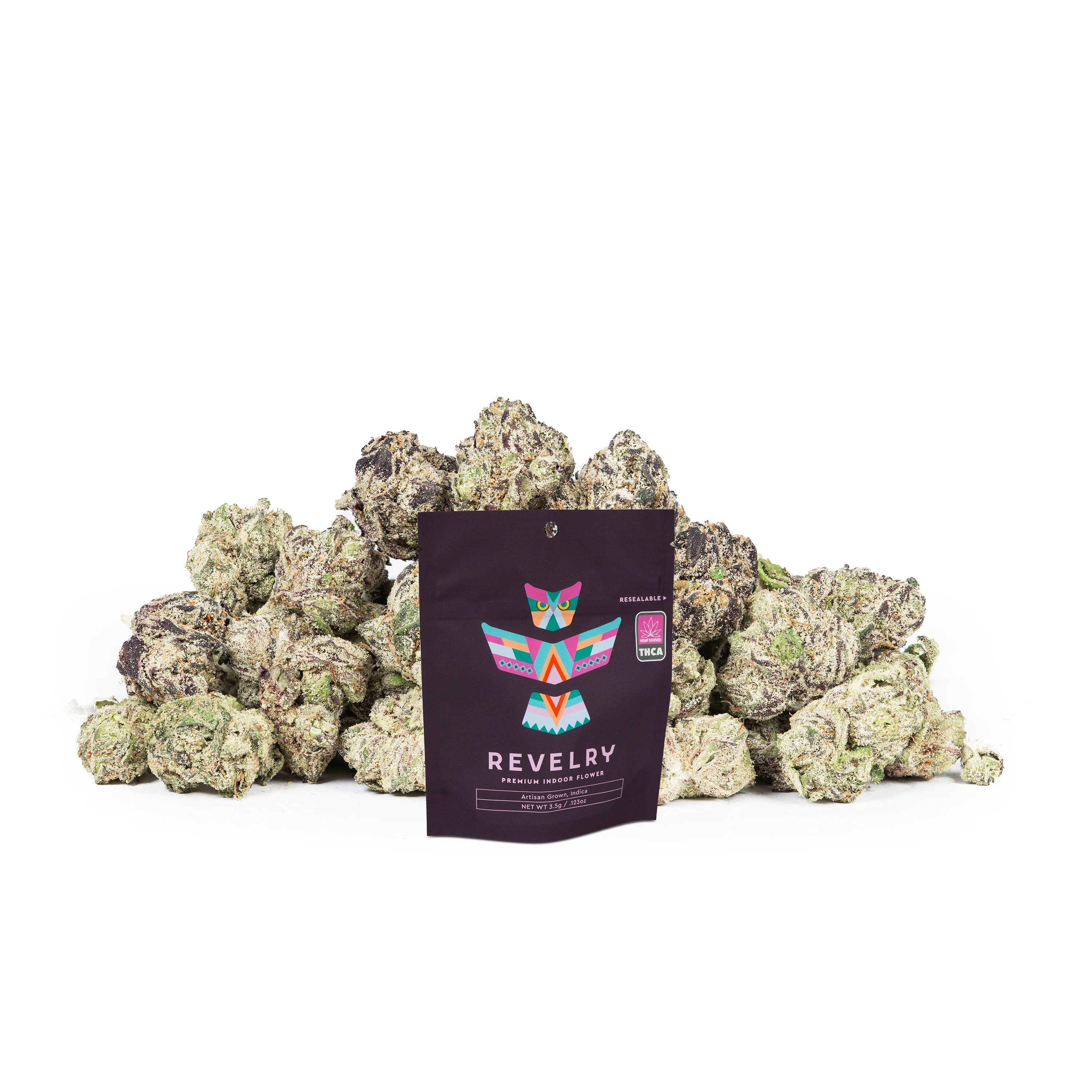 Revelry Frosted Runtz THCA Flower Small Buds (AAA Indoor)