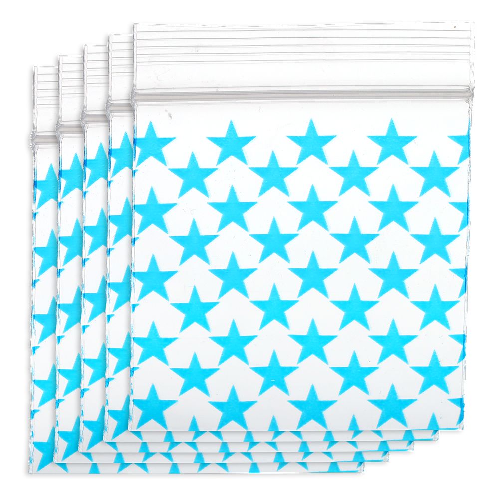 Designer Recloseable Zip Top Plastic Bags | 1000ct Bundle