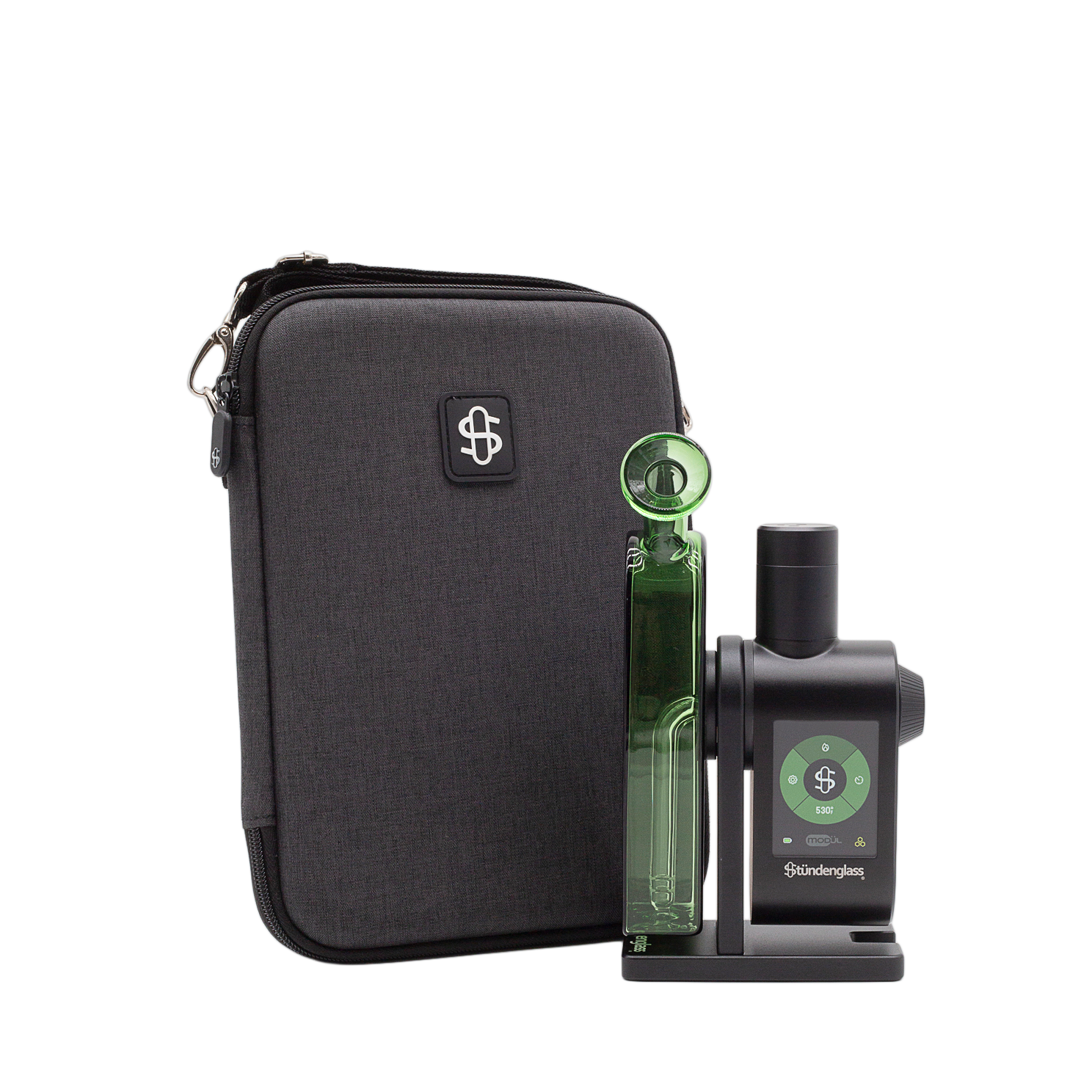 Stündenglass Modül + Dok Deluxe Travel Set - Green Glass