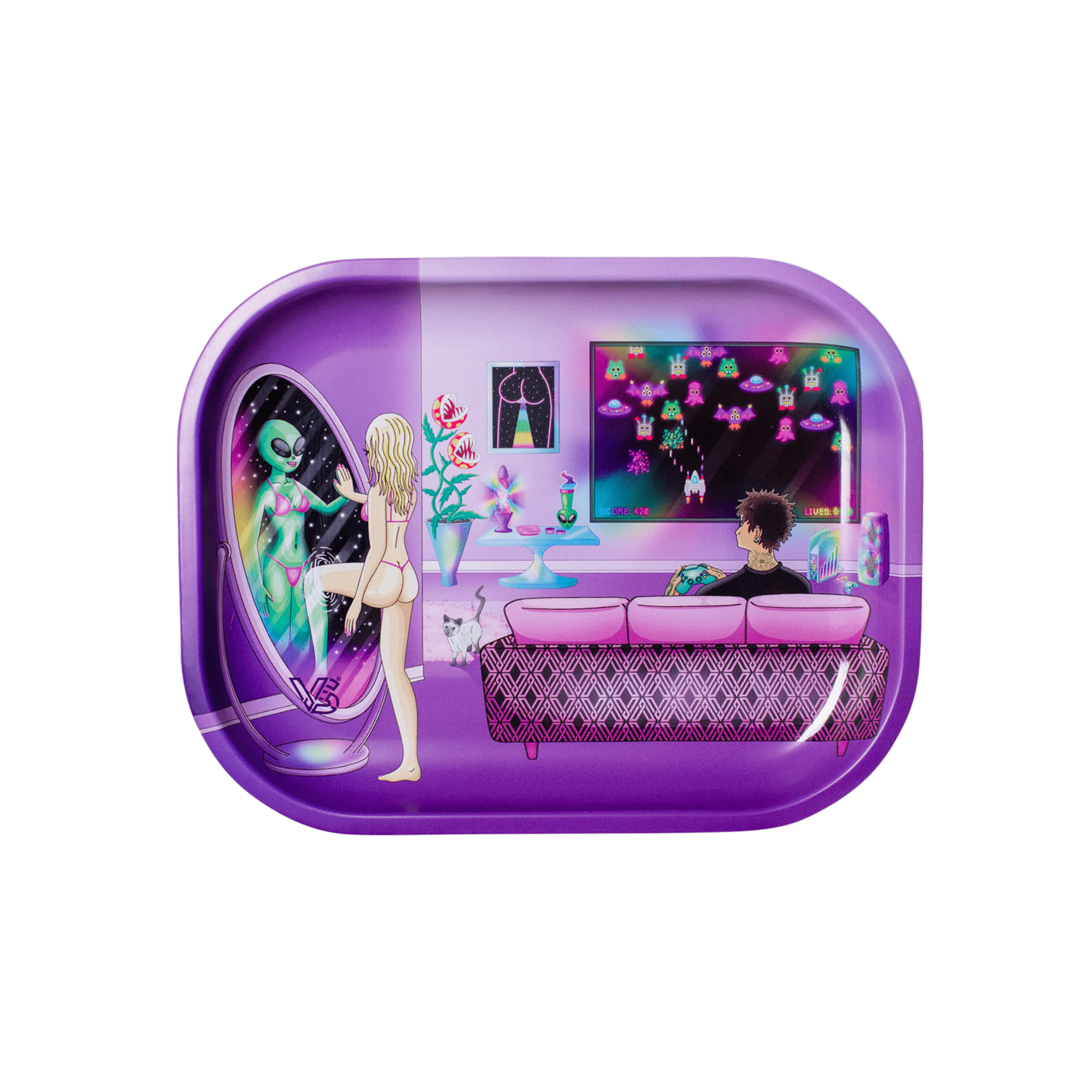 Reflections Metal Rollin' Tray