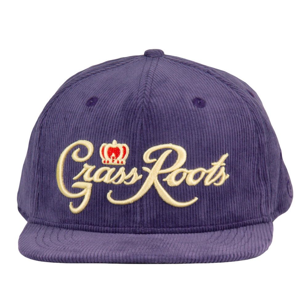 Grassroots Royal Roots Corduroy Snapback Hat