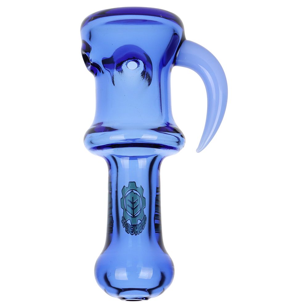 SeshGear Horned Glass Hand Pipe - 3.75" / 3CT BUNDLE