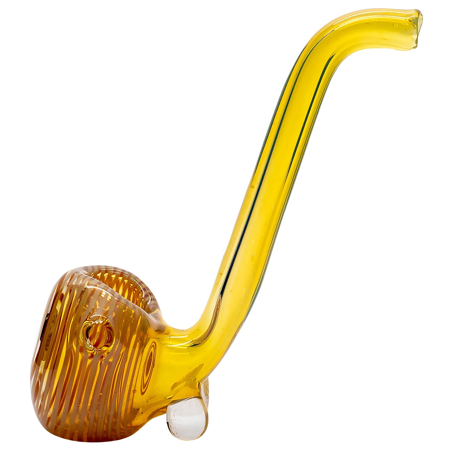 LA Pipes "Flaco" Skinny Glass Sherlock Pipe
