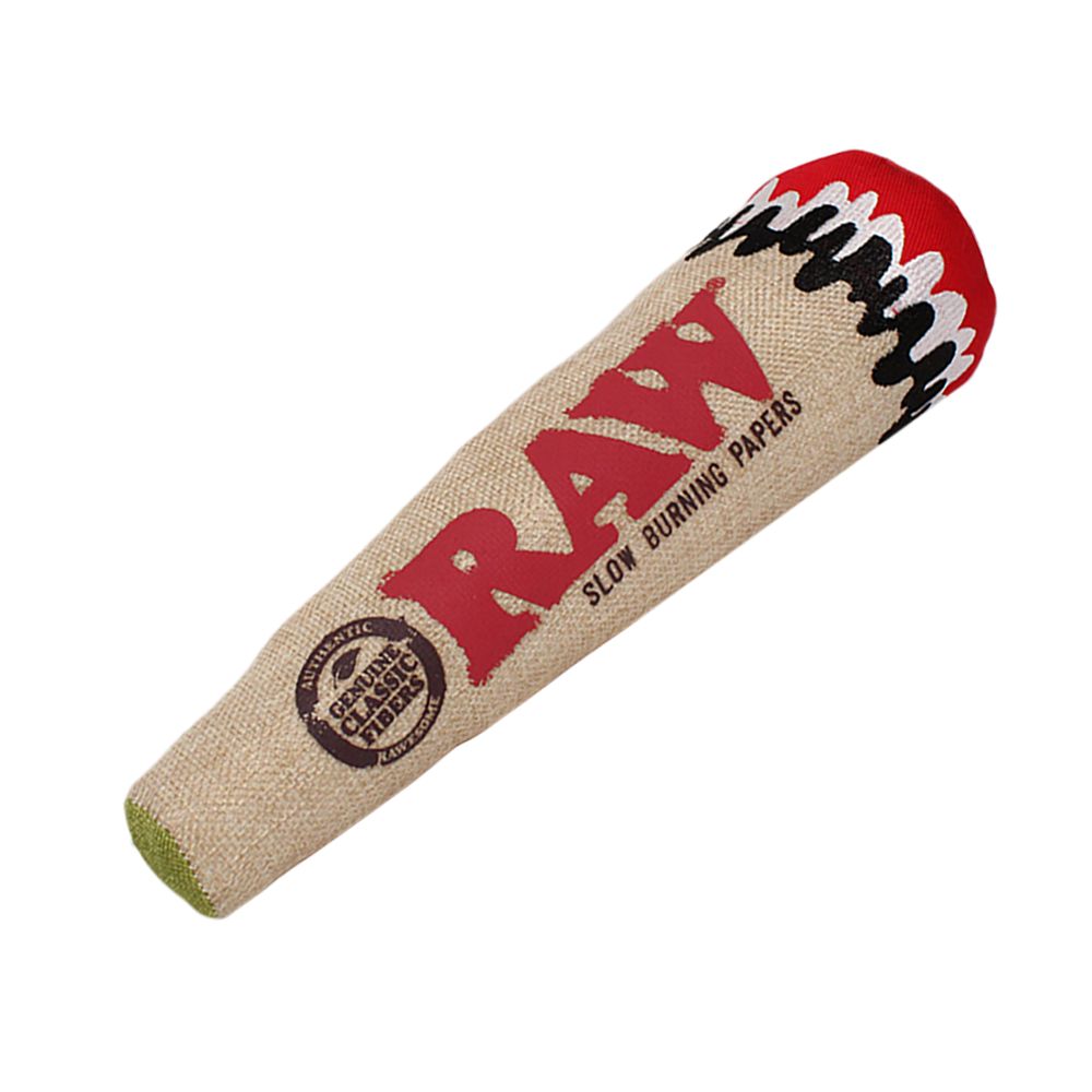 RAW Squeaky Cone Dog Toy - 12"