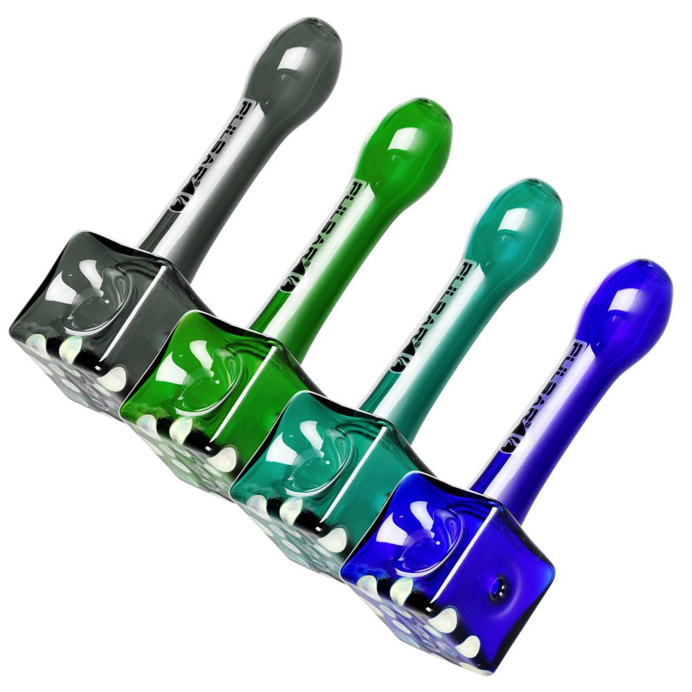Pulsar Cube Universe Spoon Pipe - 4.75" / Colors Vary