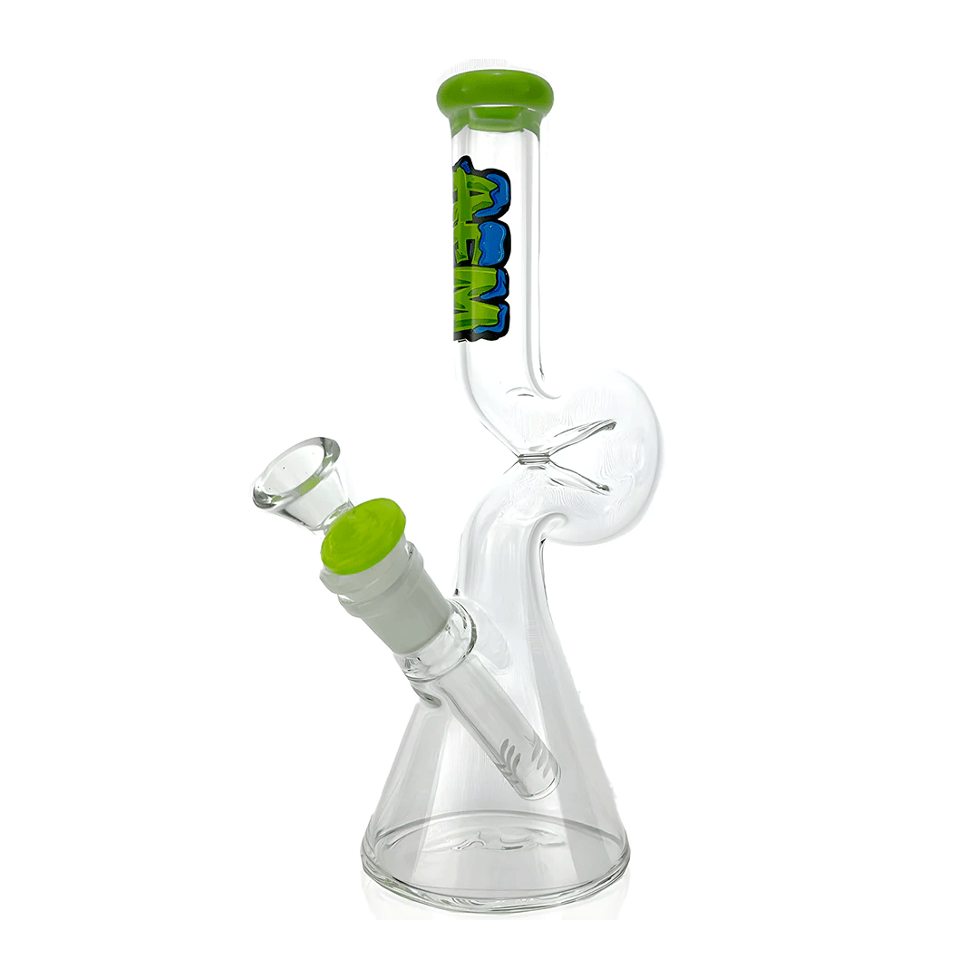 AFM Glass 9" Mini Hunchback Glass Water Pipe