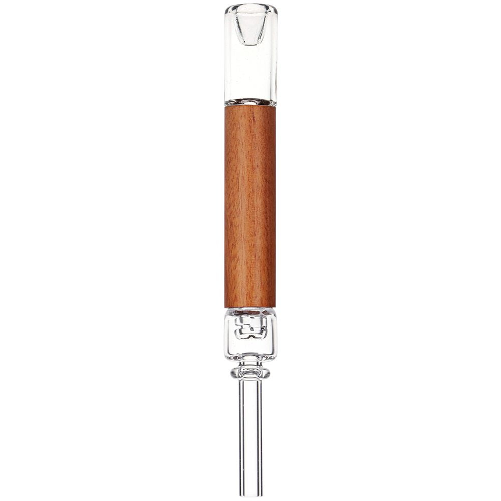12CT DISPLAY - Pulsar Quartz & Rosewood Deco Dab Straw - 5.75"