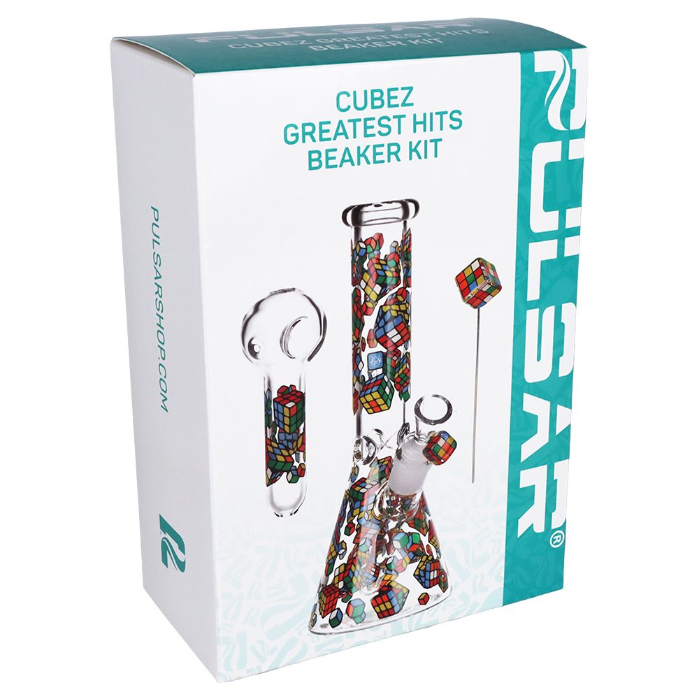 Pulsar Greatest Hits Series Glow Herb Pipe Duo / 10" / 14mm F