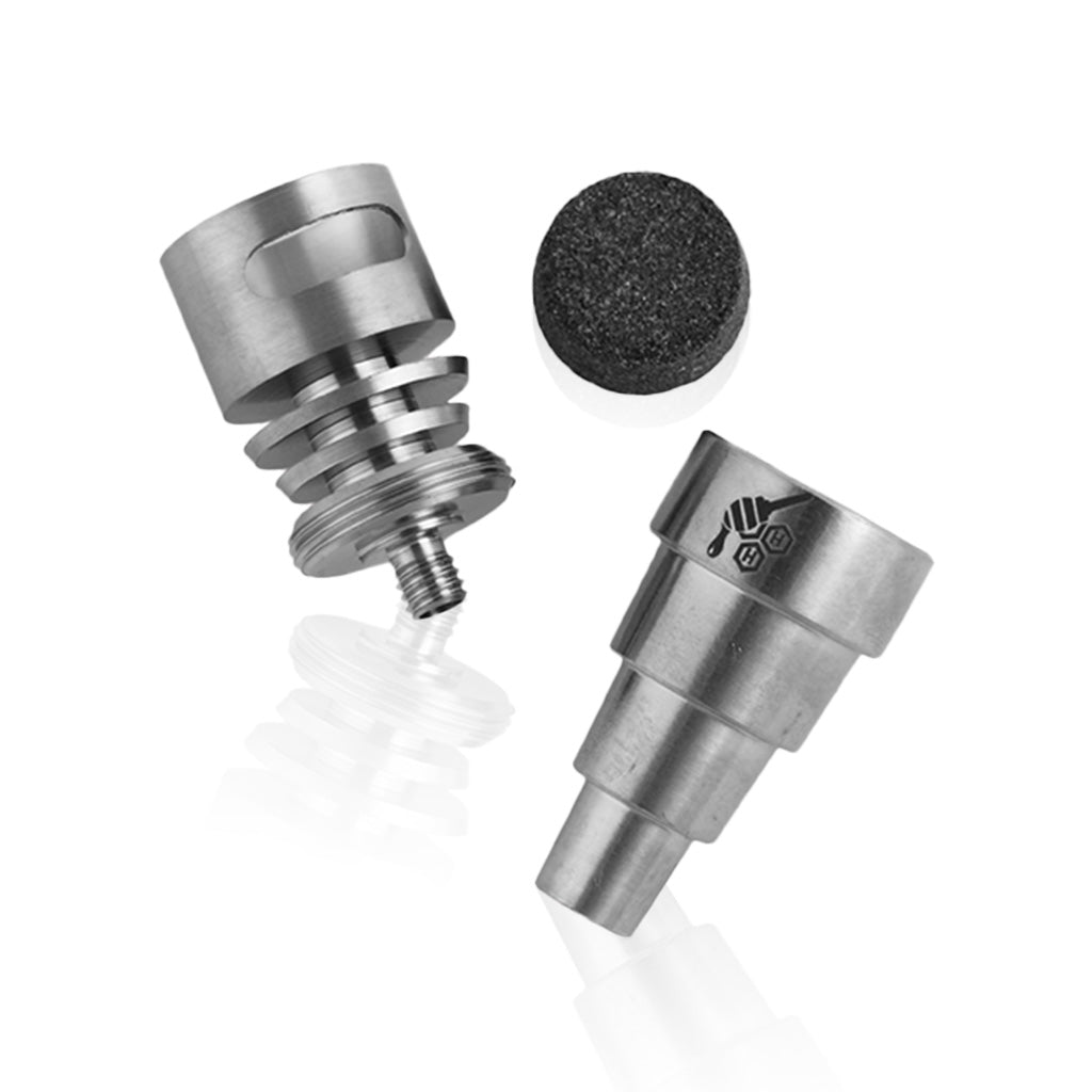 TITANIUM 6 IN 1 MOON ROCK DAB NAIL