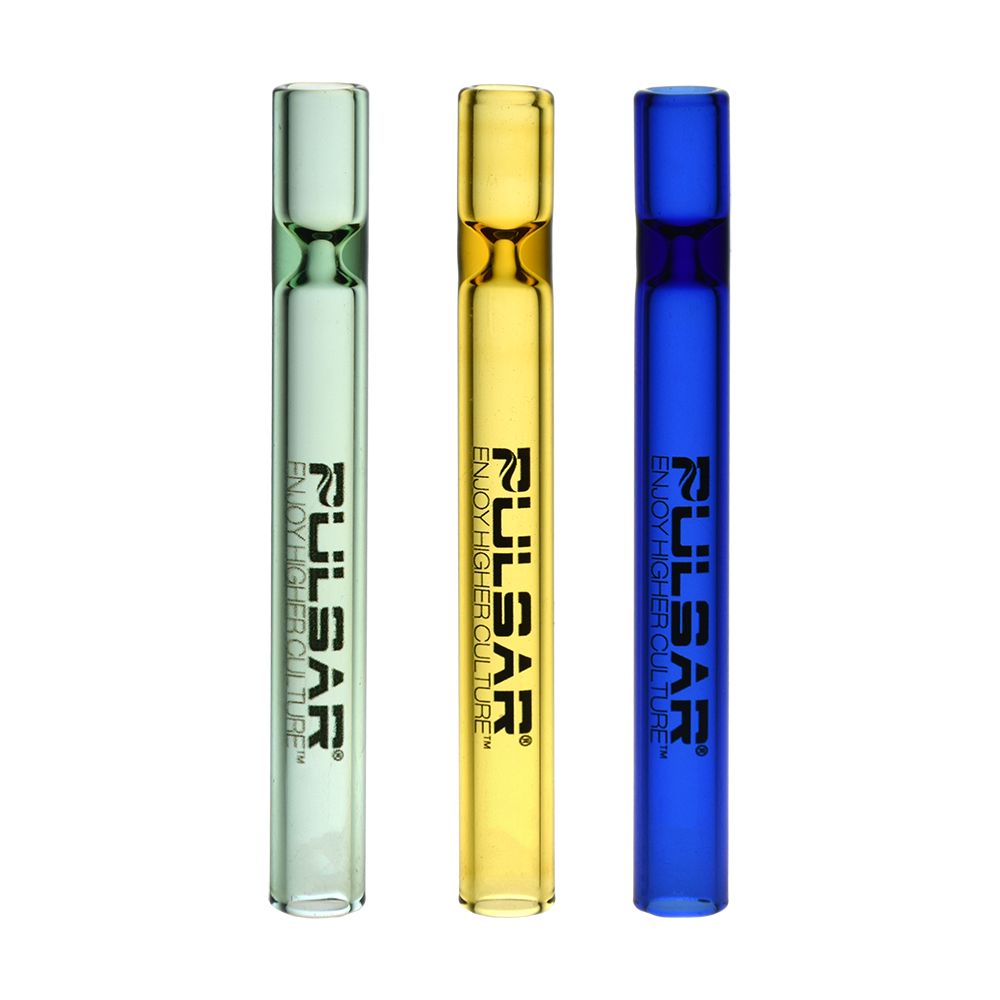 Pulsar Glass Taster - 4" / Assorted Colors 100CT