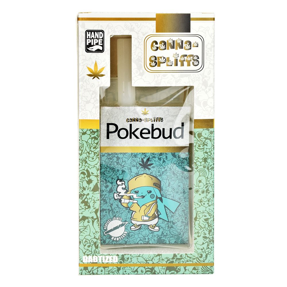 Dabtized Canna-Spliffs Glass Hand Pipe - 4.75" / Designs Vary