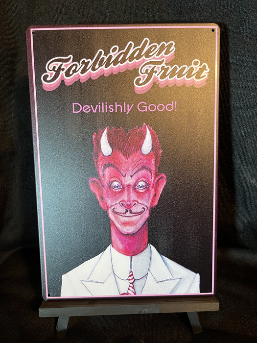 Forbidden Fruit Strain Art 8" x 12" Printed Aluminum Sign