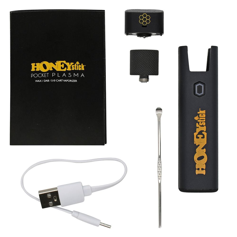 HoneyStick Pocket Plasma Dual Use Dab Pen and 510 Cart Battery - 950mAh