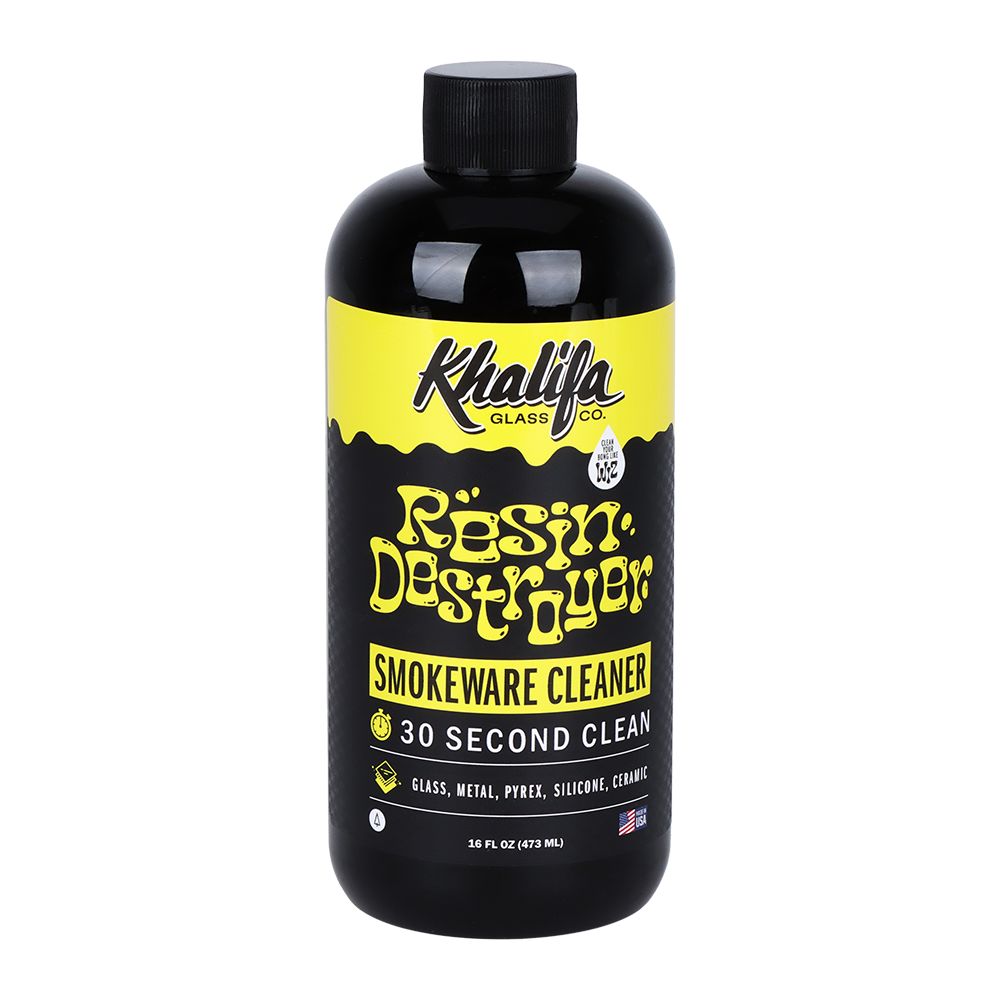 Khalifa Glass Co. Resin Destroyer Smokeware Cleaner - 16oz