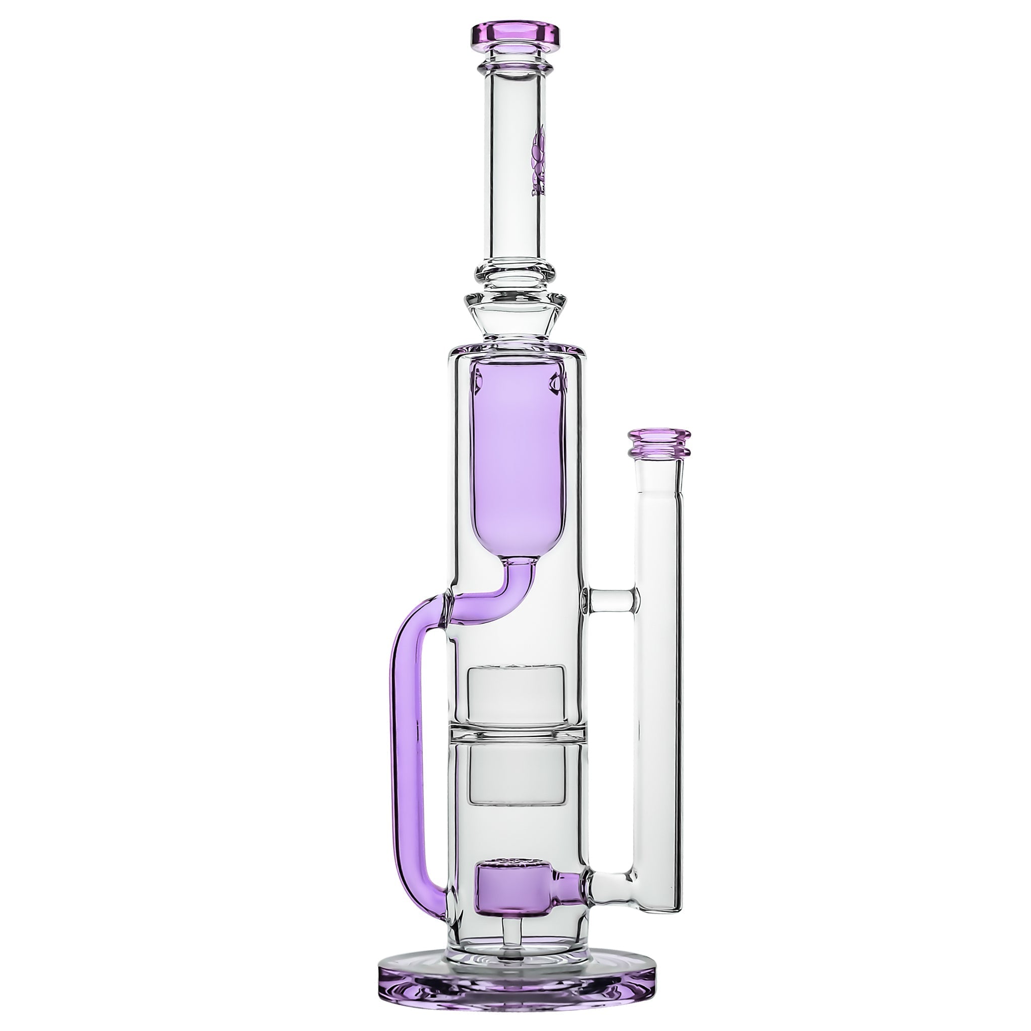 Calibear Pillar Flower Of Life Klein Bong