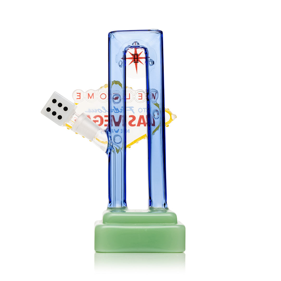 Las Vegas Sign Glass Bong