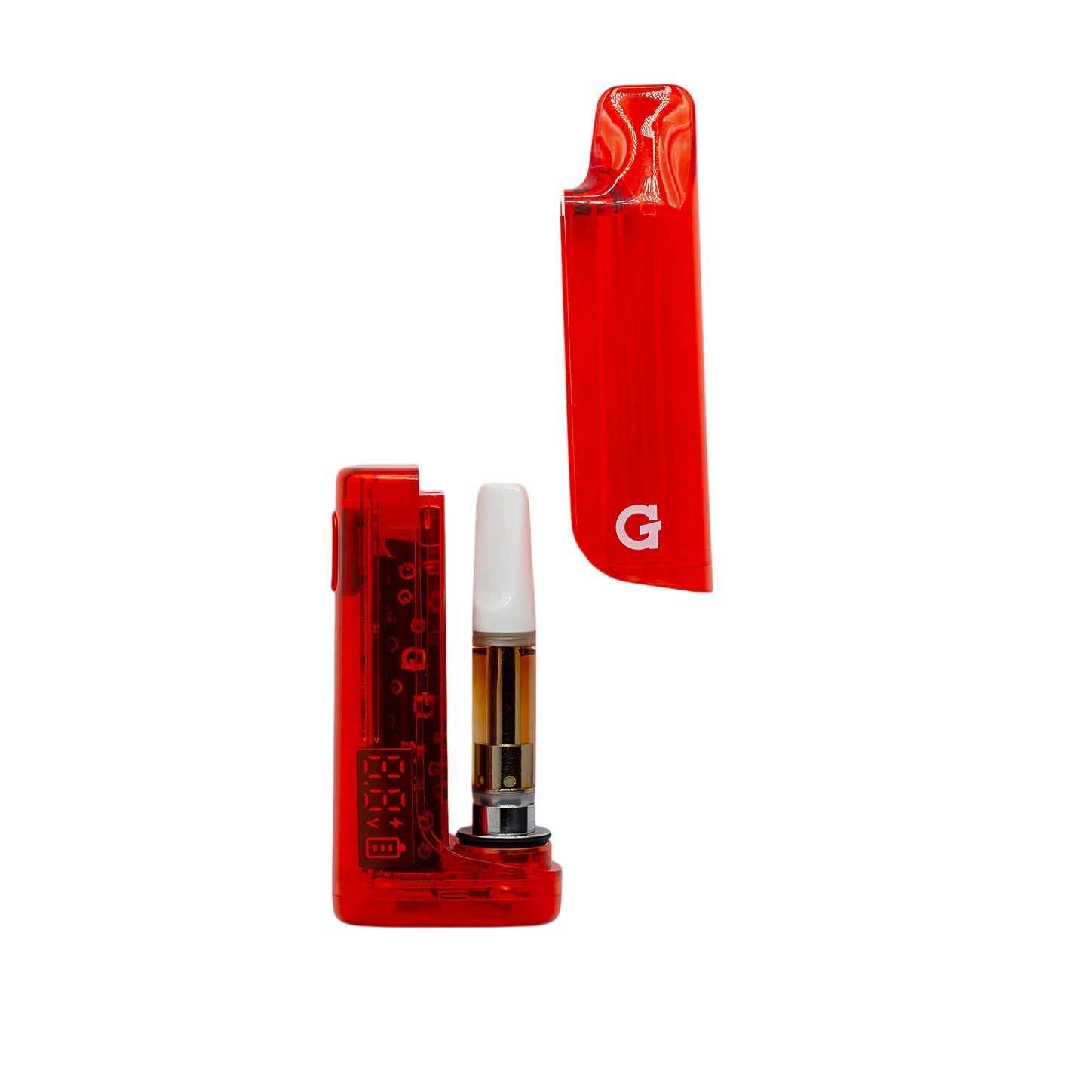 G Pen Hydout 510 Battery - Red Translucent