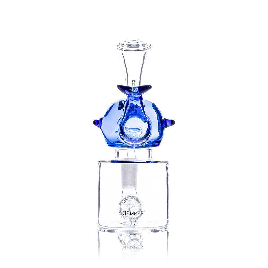 HEMPER - Blue Whale Bong 6.5"