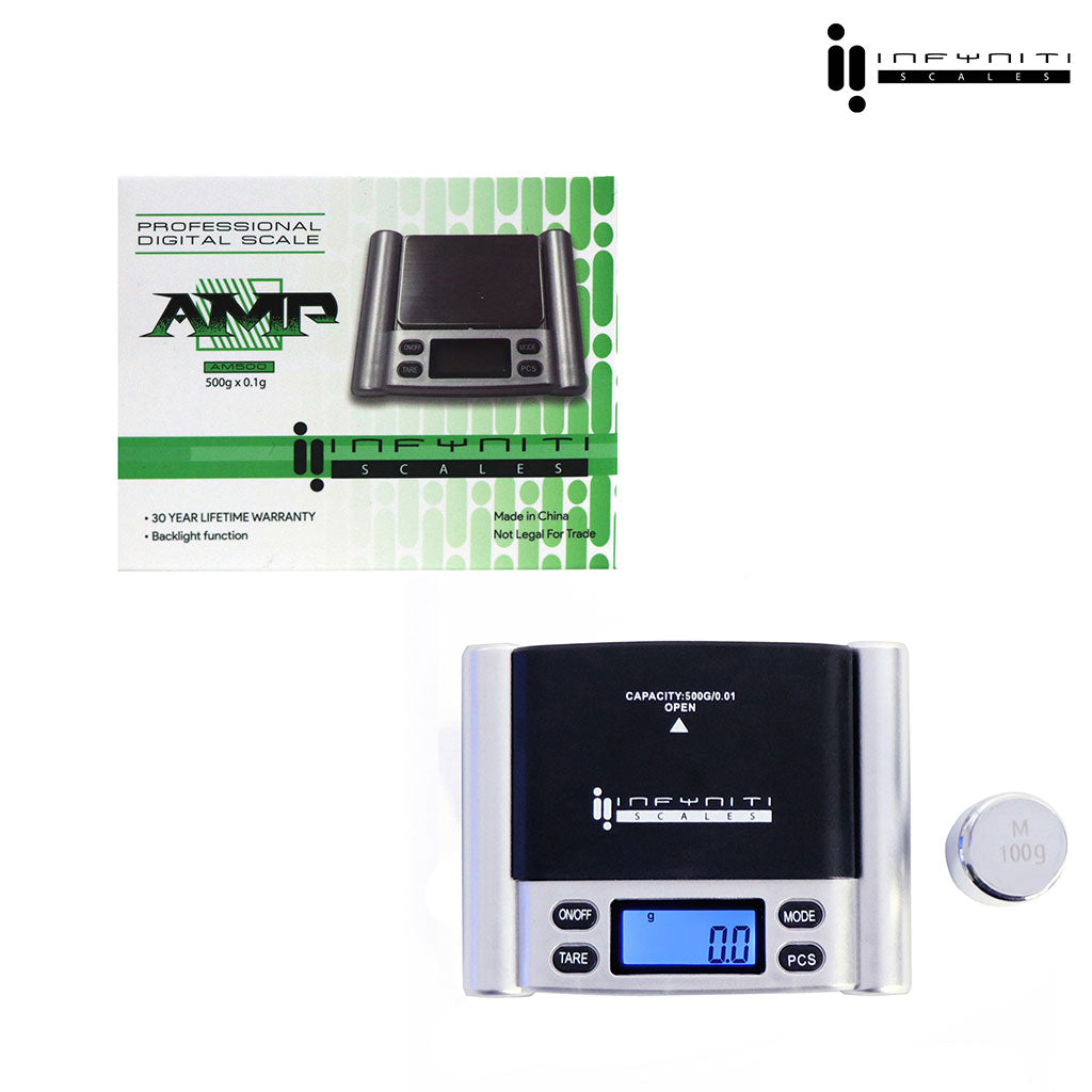 AMP; 500g X 0.1g, Pocket Scales