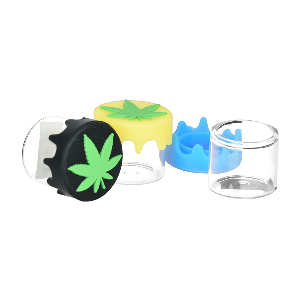 Kush RX Glass Concentrate Jar w/ Silicone Lid - 6ml / 24ct