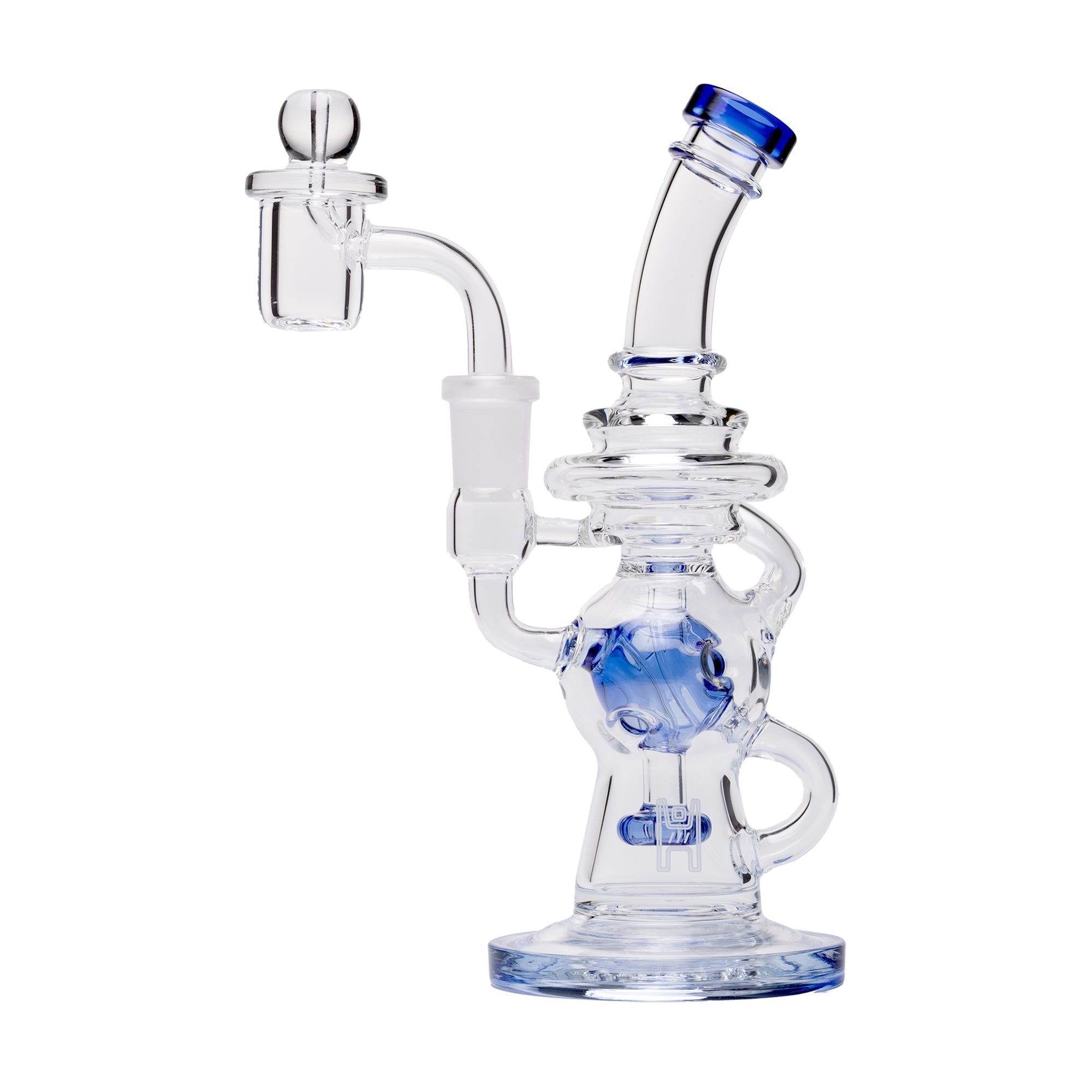 Human Grade 7" Swiss Rig Water Pipe