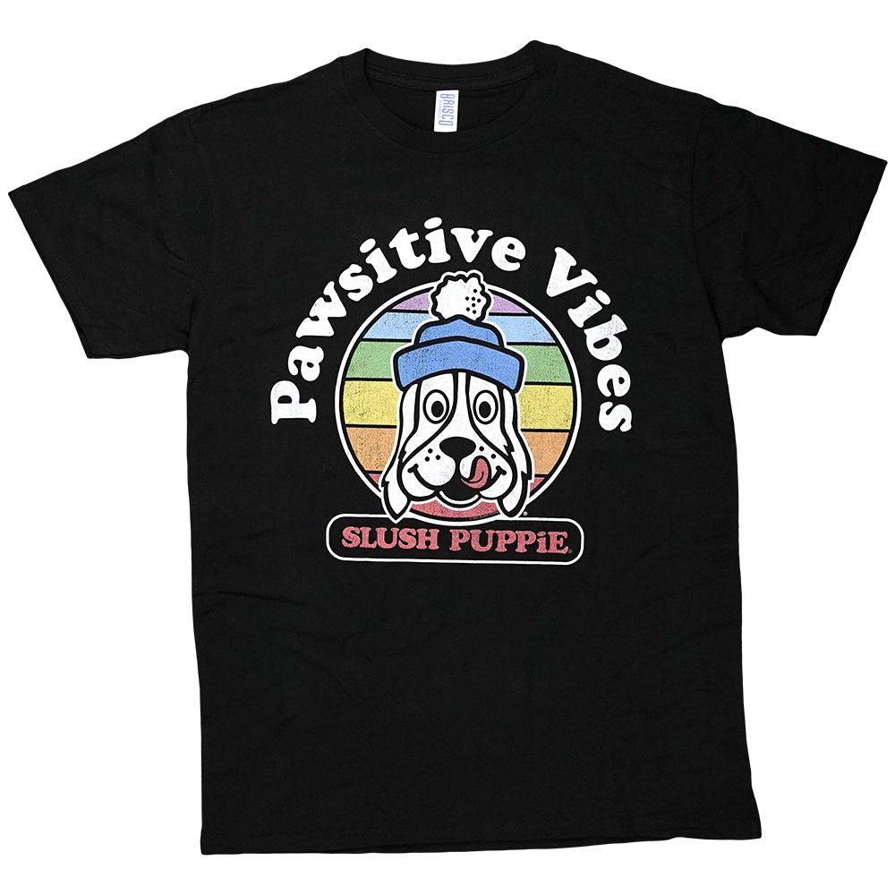 Brisco Brands Slush Puppie Pawsitive Vibes T-Shirt