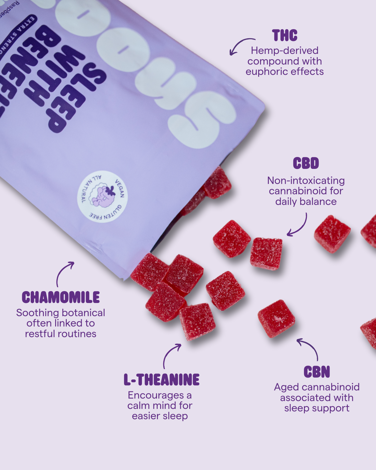 Snoozy Sleep with Benefits- Extra Strength