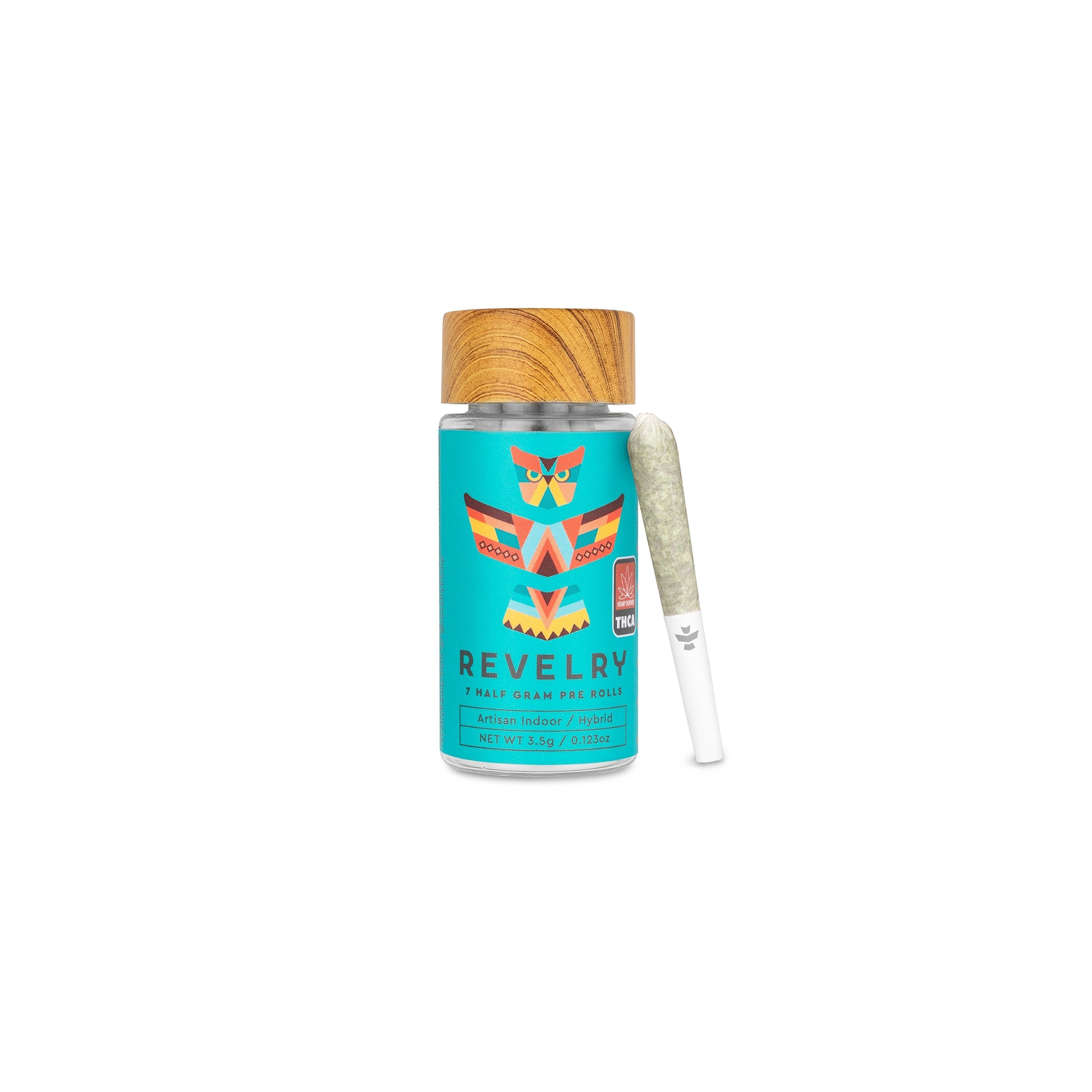 Revelry Premium Indoor THCA Pre-Rolls | 0.5g | 7pc Pack