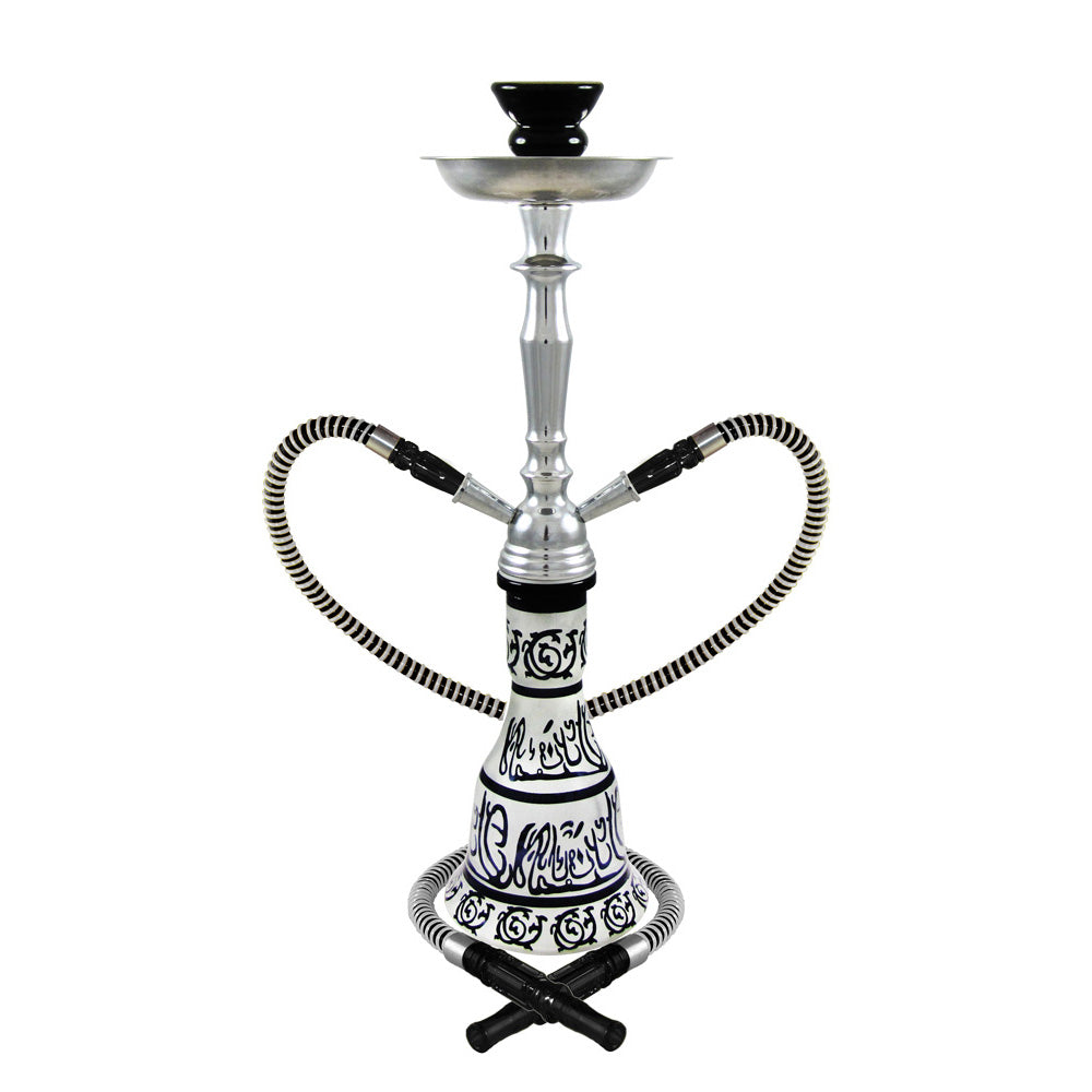 Hieros 2-Hose Premium Hookah - 20"
