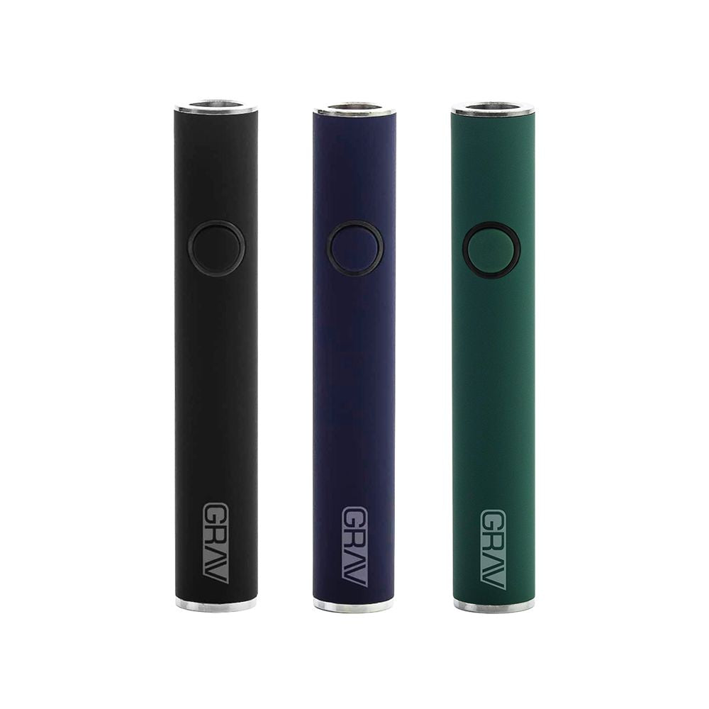 15CT DISPLAY - GRAV Micro Pen Variable Voltage Battery - 130mAh / Assorted Colors
