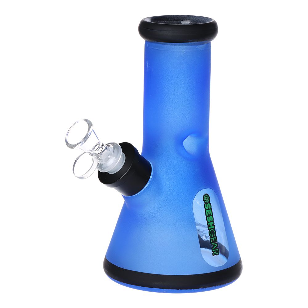 SeshGear Glass Beaker Water Pipe Smokers' Kit | 8" | 14mm F