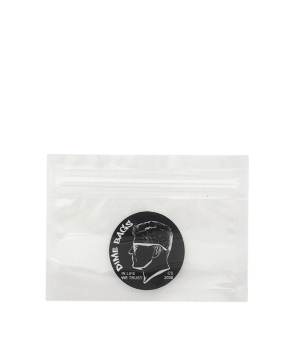 Dime Baggies | Smell-Proof Stash Pouch | Clear, Light, and Sturdy