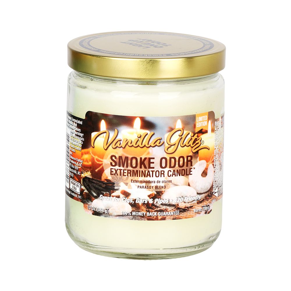12CT BOX - Smoke Odor Exterminator Candles - Holiday Mix / 13oz