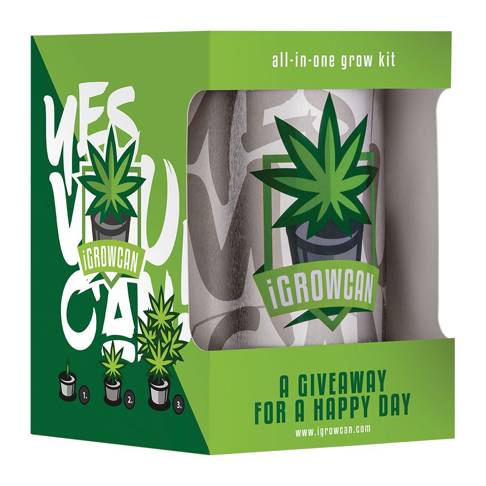 Royal Queen Seeds iGrowCan All-In-One Hemp Grow Kit