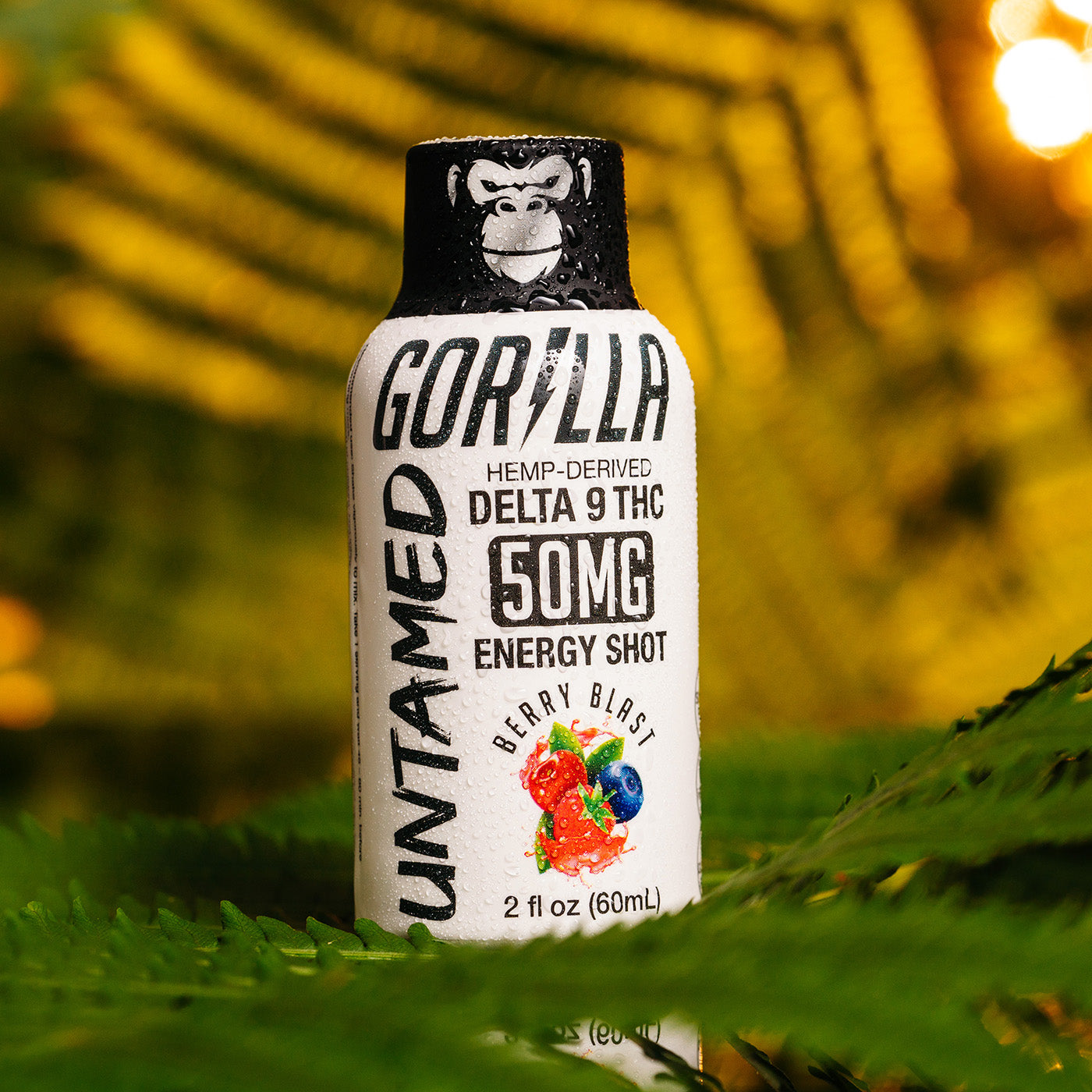 THC Energy Drink Shots - UNTAMED 50MG