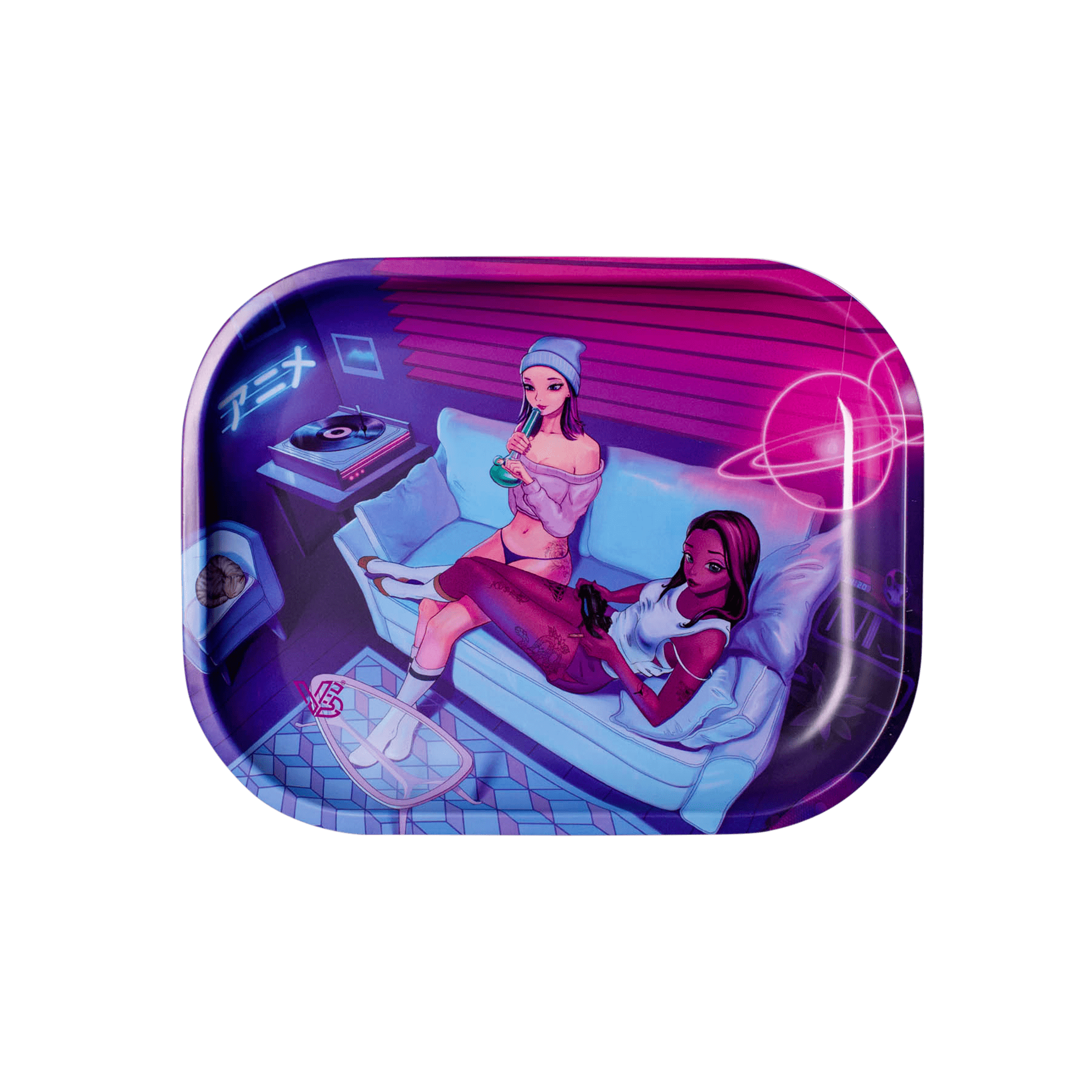 Button Mash'd Metal Rollin' Tray