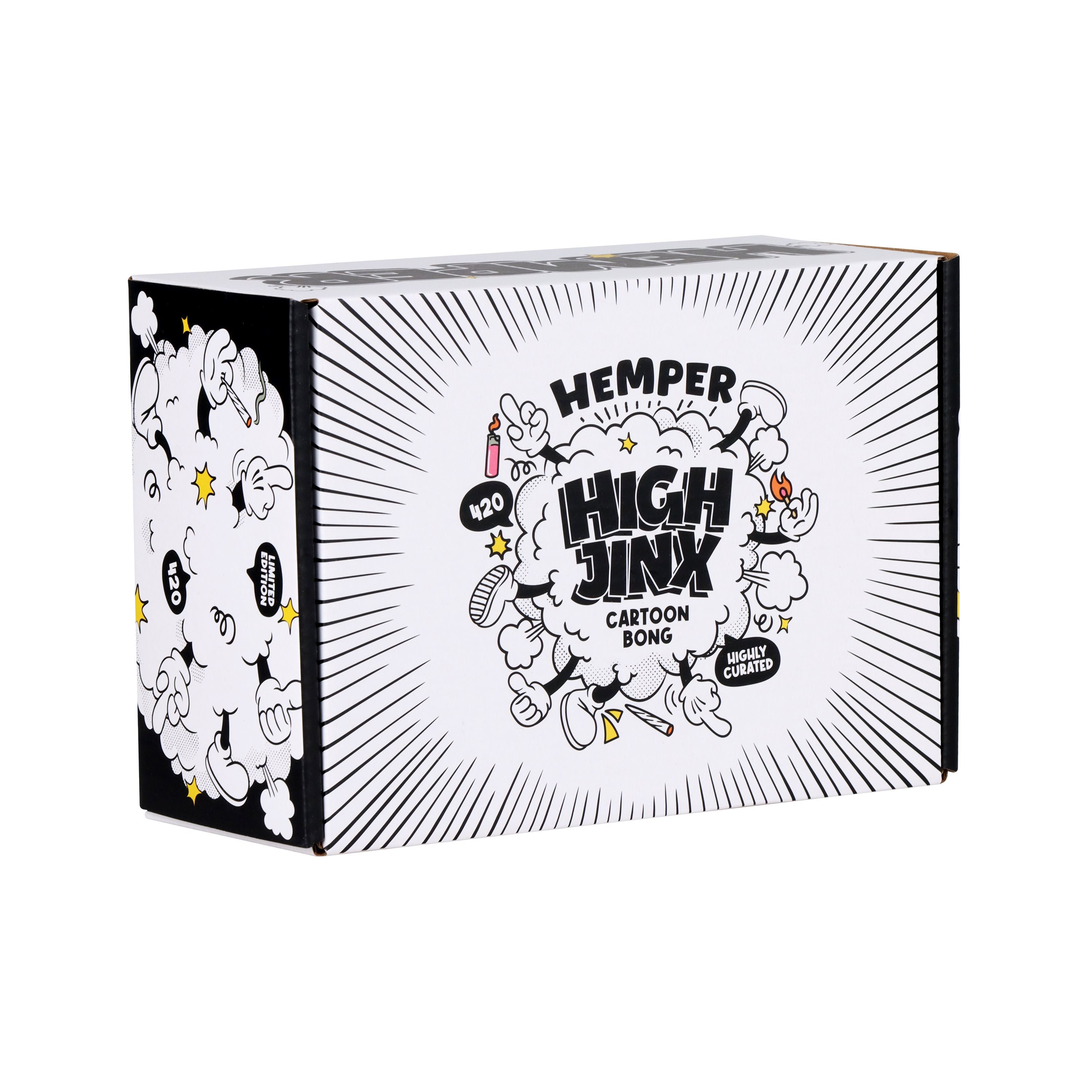 Hemper High Jinx Cartoon Glass Water Pipe | 14mm F