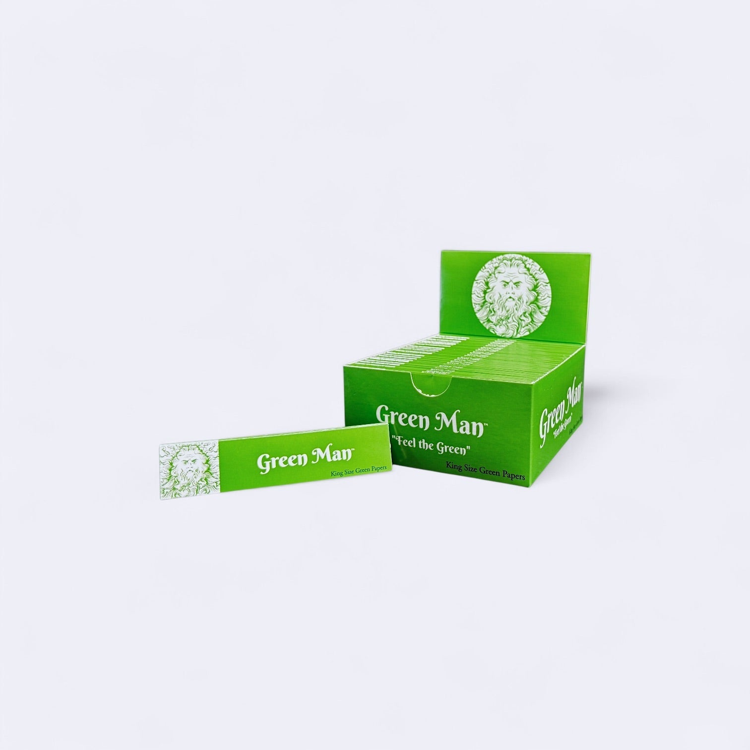 Green Man Green Rice Papers Box